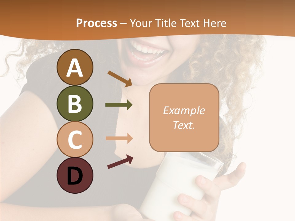 Teenager Glass Pretty PowerPoint Template