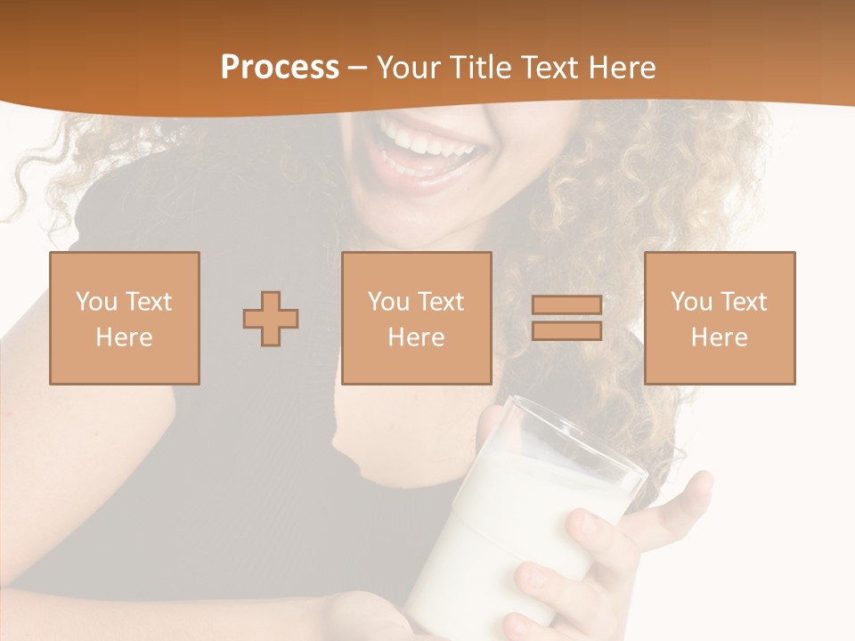 Teenager Glass Pretty PowerPoint Template