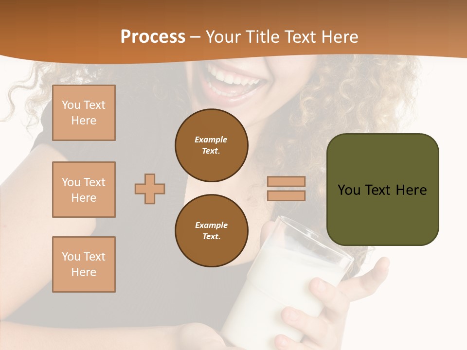 Teenager Glass Pretty PowerPoint Template