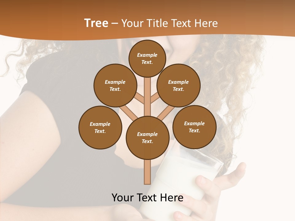 Teenager Glass Pretty PowerPoint Template