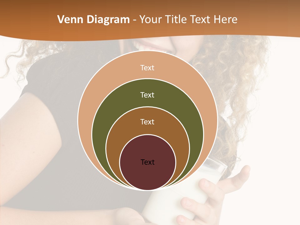 Teenager Glass Pretty PowerPoint Template