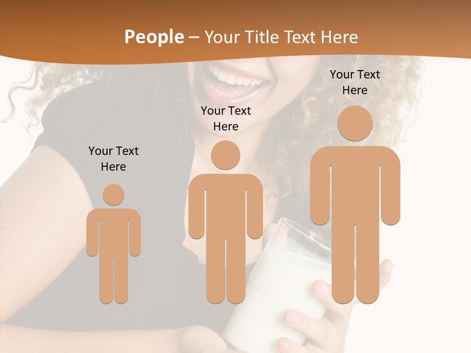 Teenager Glass Pretty PowerPoint Template