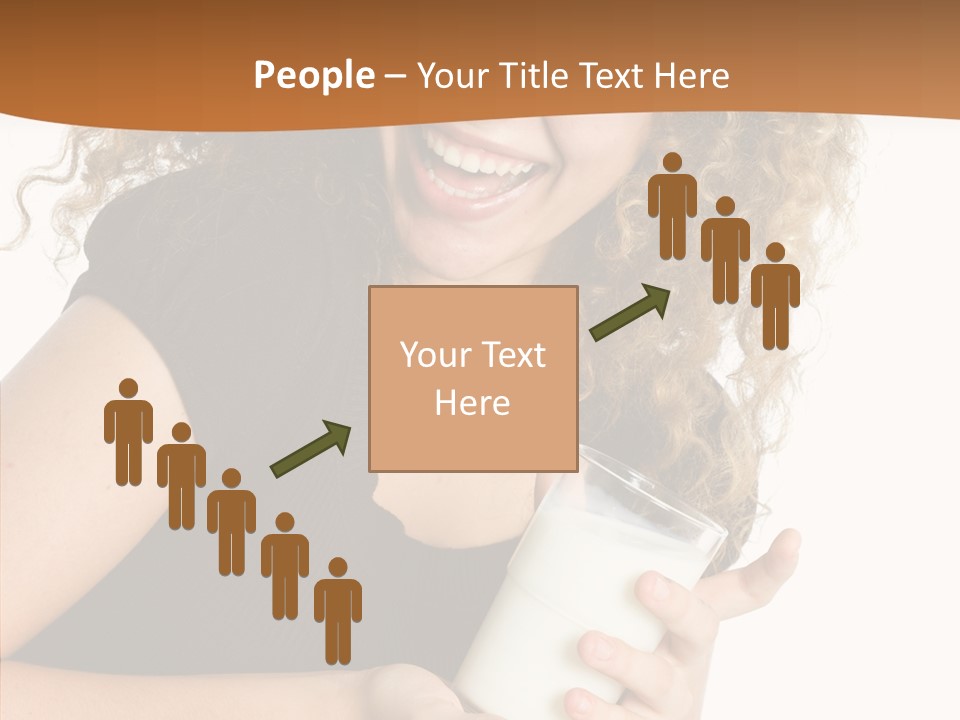 Teenager Glass Pretty PowerPoint Template