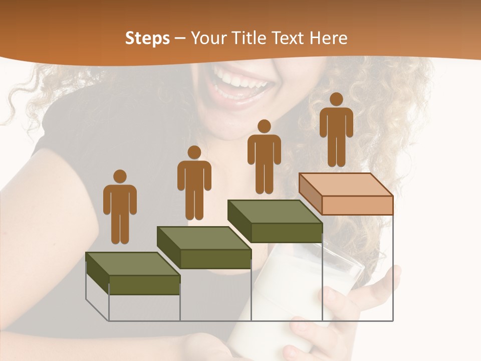 Teenager Glass Pretty PowerPoint Template