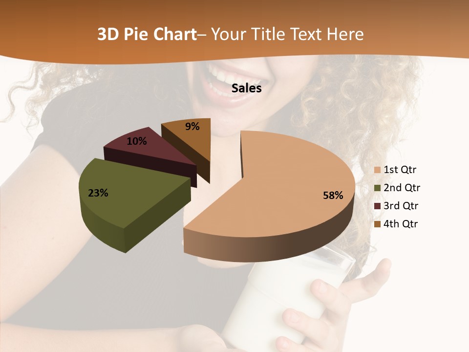 Teenager Glass Pretty PowerPoint Template
