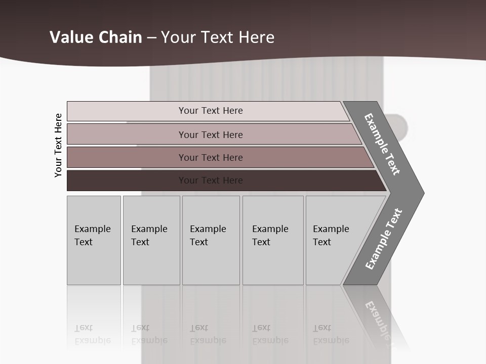 Bas Relief Vector Column PowerPoint Template