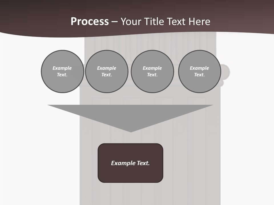 Bas Relief Vector Column PowerPoint Template