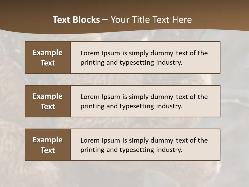 Grip Hang On Feline PowerPoint Template