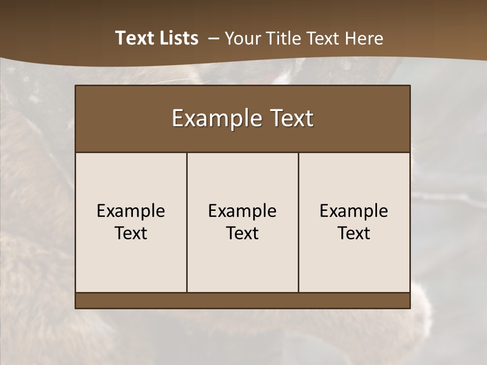 Grip Hang On Feline PowerPoint Template