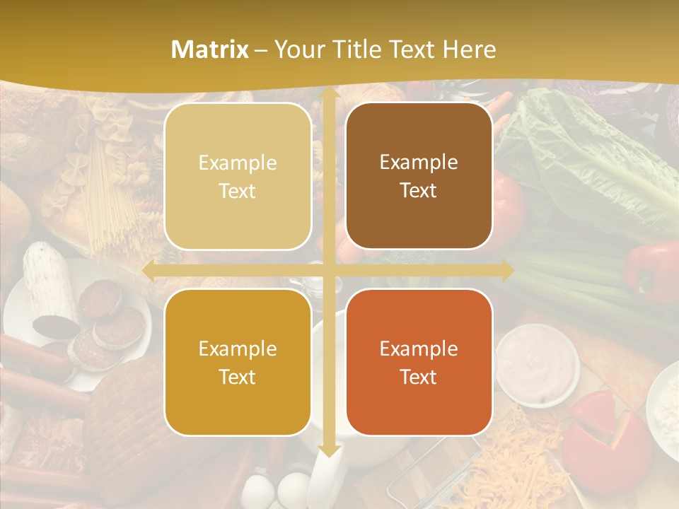 Group Strawberry Salmon PowerPoint Template