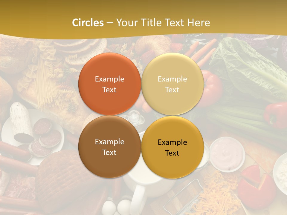 Group Strawberry Salmon PowerPoint Template