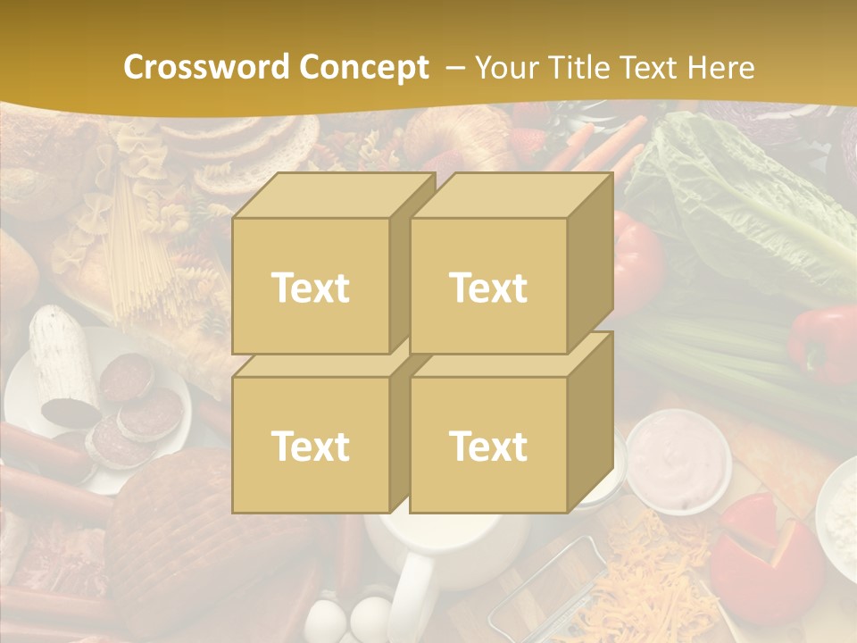 Group Strawberry Salmon PowerPoint Template