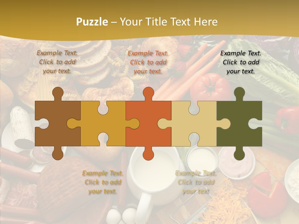 Group Strawberry Salmon PowerPoint Template