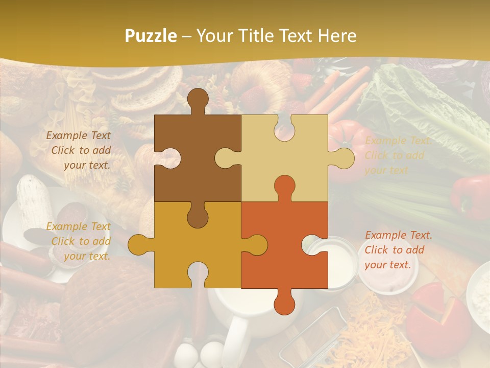 Group Strawberry Salmon PowerPoint Template