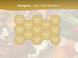 Group Strawberry Salmon PowerPoint Template