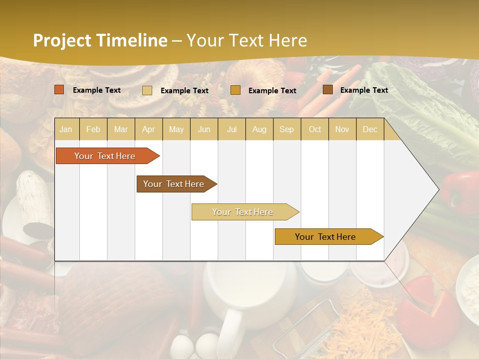 Group Strawberry Salmon PowerPoint Template