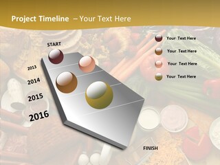 Group Strawberry Salmon PowerPoint Template