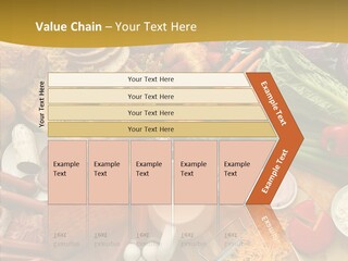 Group Strawberry Salmon PowerPoint Template