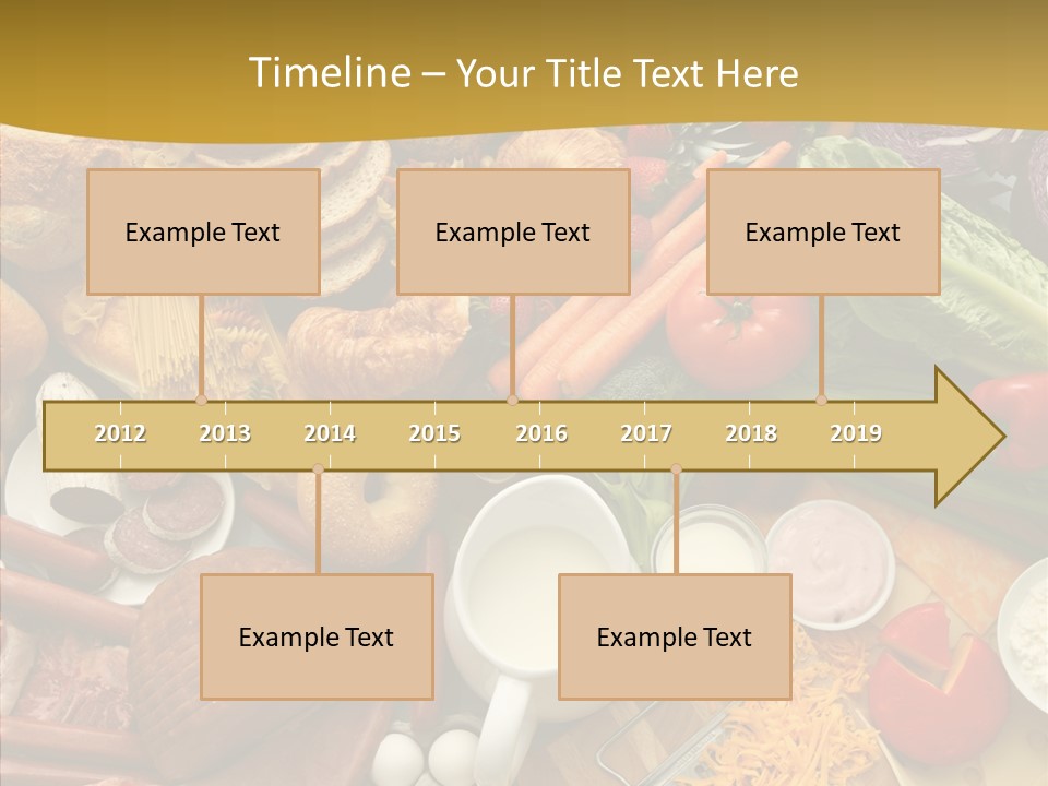 Group Strawberry Salmon PowerPoint Template