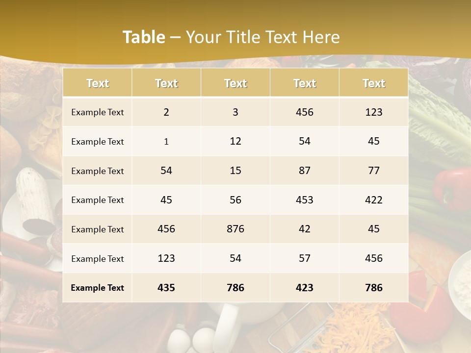 Group Strawberry Salmon PowerPoint Template