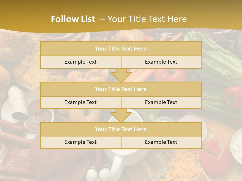 Group Strawberry Salmon PowerPoint Template