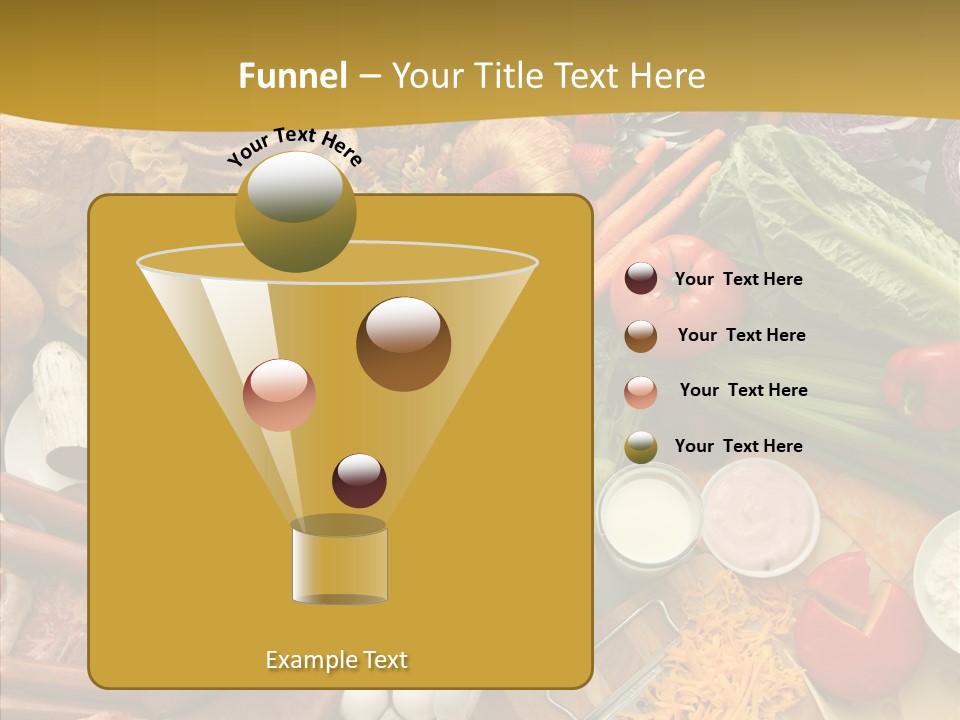 Group Strawberry Salmon PowerPoint Template