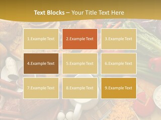 Group Strawberry Salmon PowerPoint Template