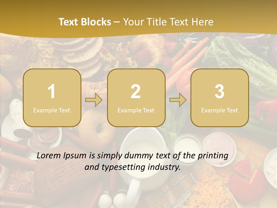 Group Strawberry Salmon PowerPoint Template