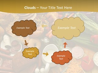Group Strawberry Salmon PowerPoint Template