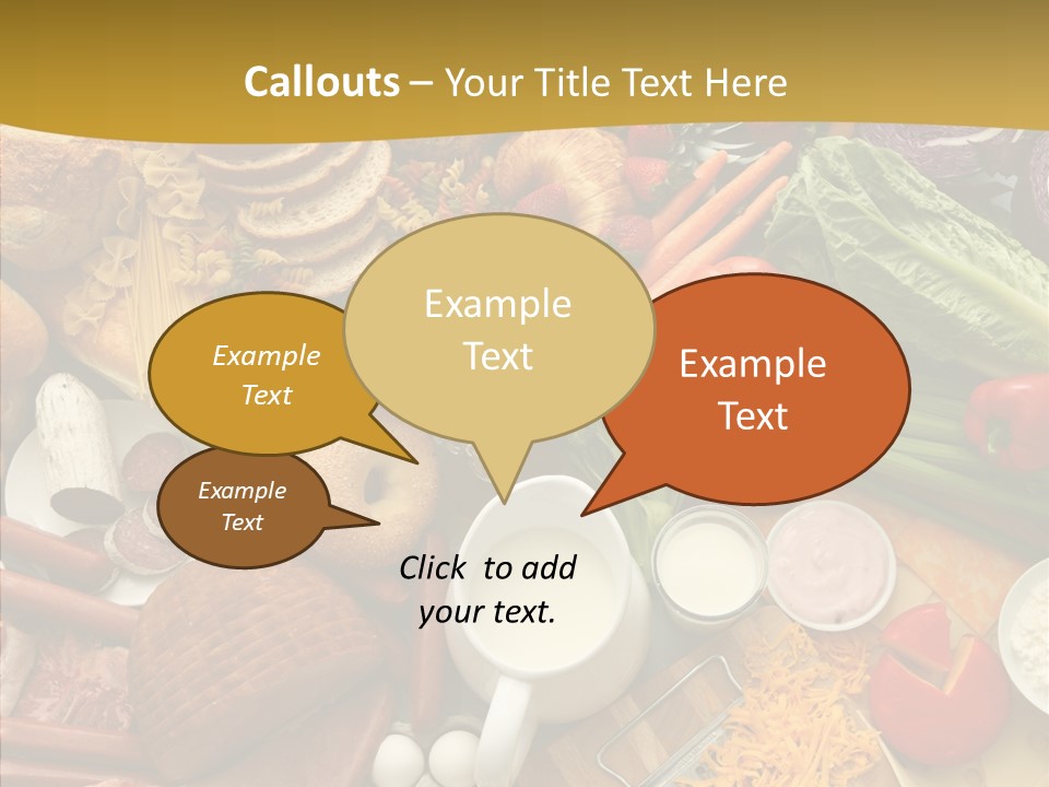 Group Strawberry Salmon PowerPoint Template