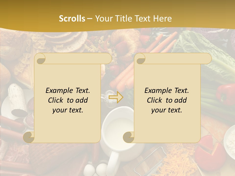 Group Strawberry Salmon PowerPoint Template