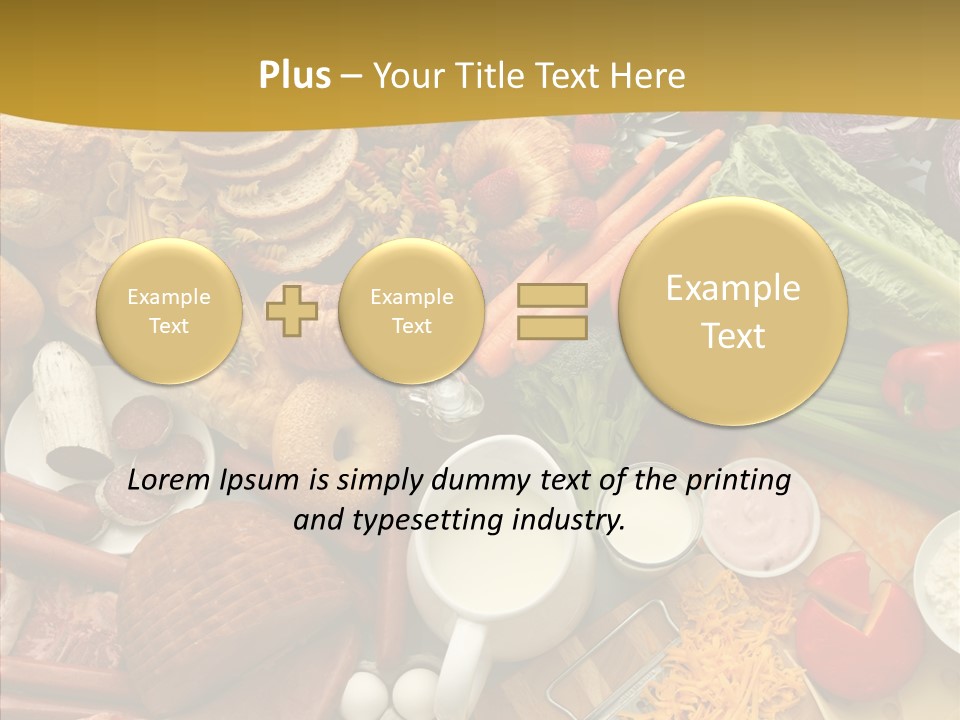 Group Strawberry Salmon PowerPoint Template