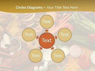 Group Strawberry Salmon PowerPoint Template