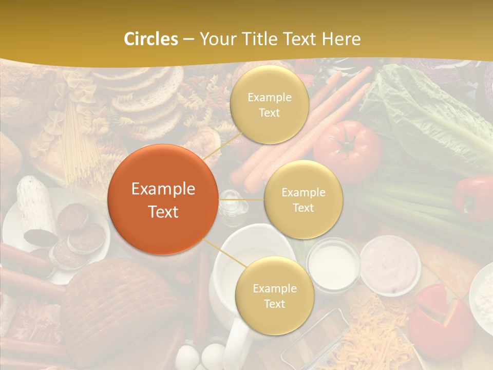 Group Strawberry Salmon PowerPoint Template