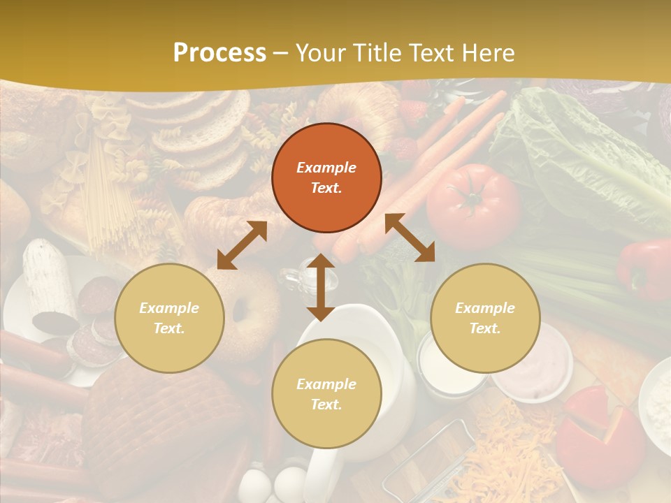 Group Strawberry Salmon PowerPoint Template
