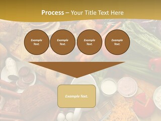 Group Strawberry Salmon PowerPoint Template
