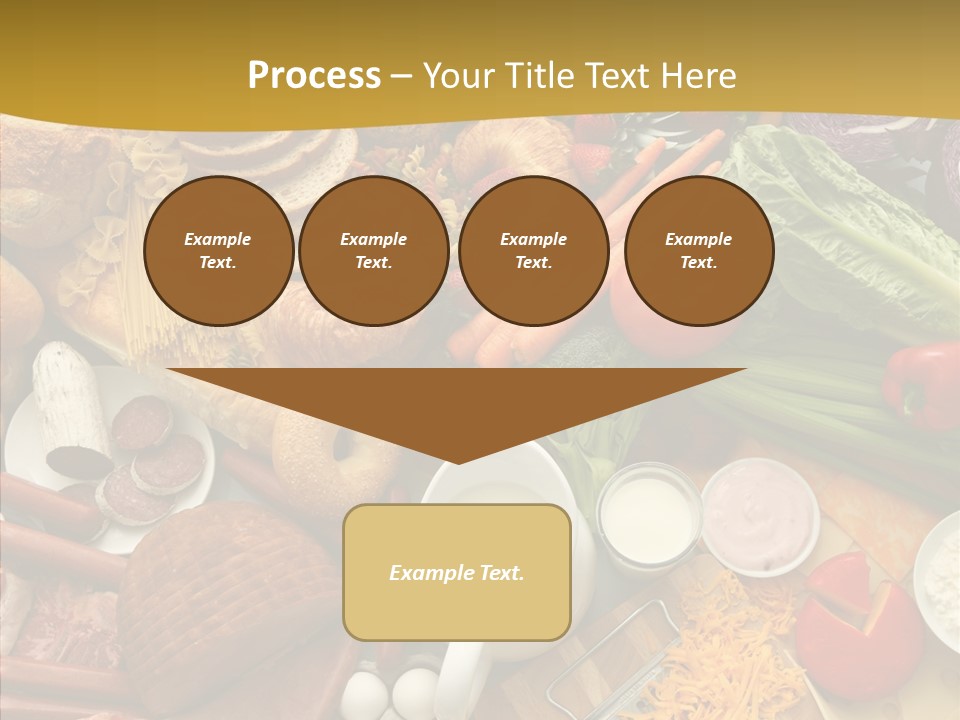 Group Strawberry Salmon PowerPoint Template