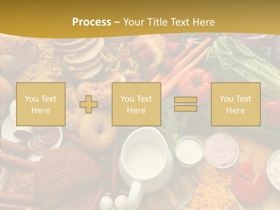 Group Strawberry Salmon PowerPoint Template