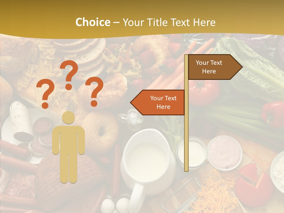 Group Strawberry Salmon PowerPoint Template