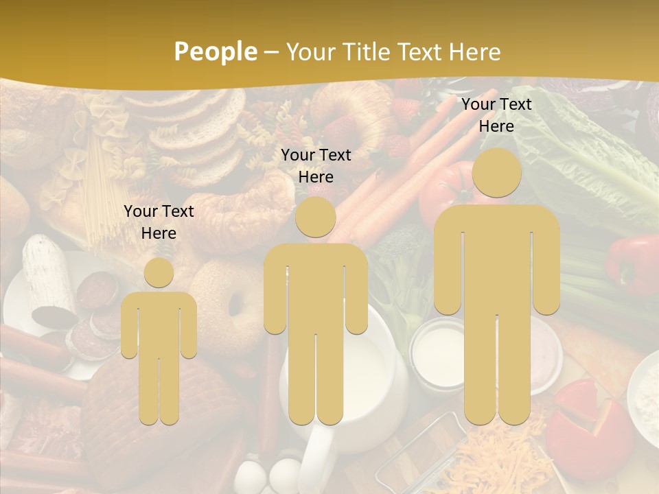 Group Strawberry Salmon PowerPoint Template