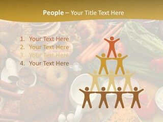 Group Strawberry Salmon PowerPoint Template