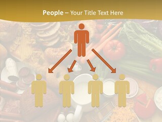 Group Strawberry Salmon PowerPoint Template