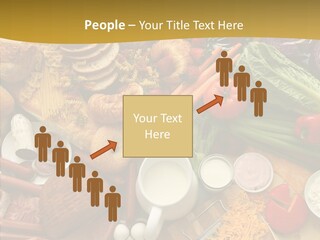 Group Strawberry Salmon PowerPoint Template