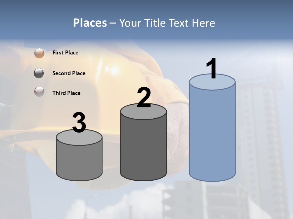 Foreman Protective Hardhat PowerPoint Template