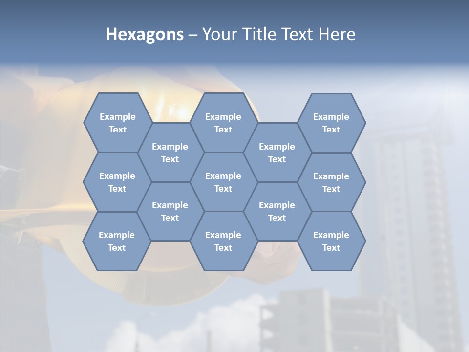 Foreman Protective Hardhat PowerPoint Template