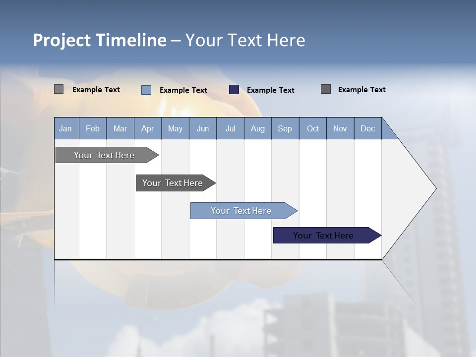 Foreman Protective Hardhat PowerPoint Template