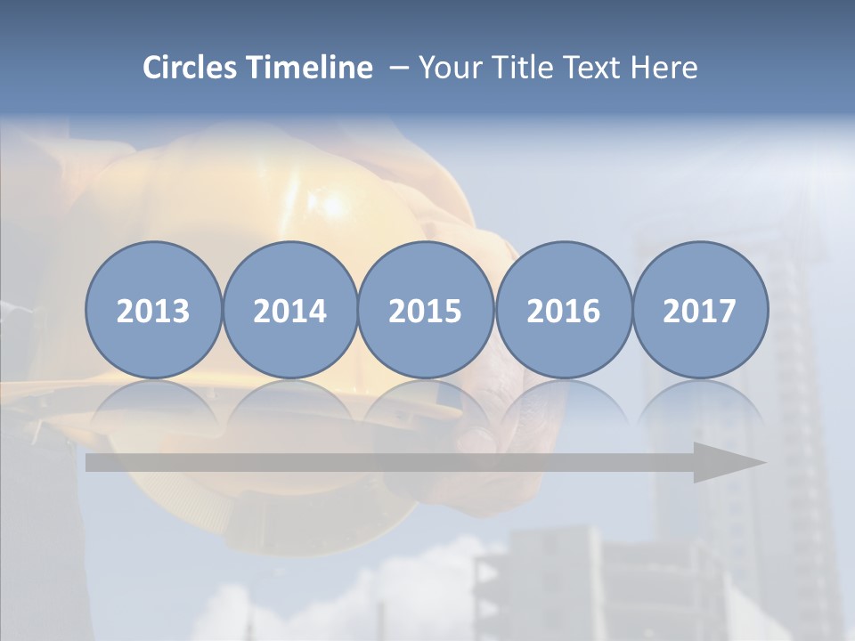 Foreman Protective Hardhat PowerPoint Template