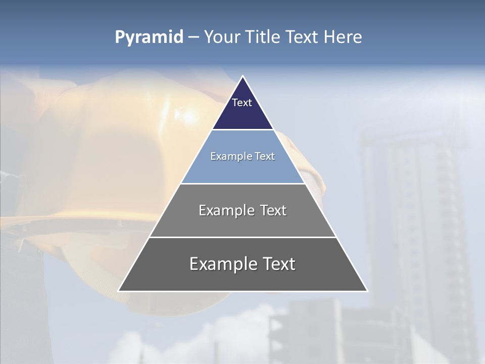 Foreman Protective Hardhat PowerPoint Template