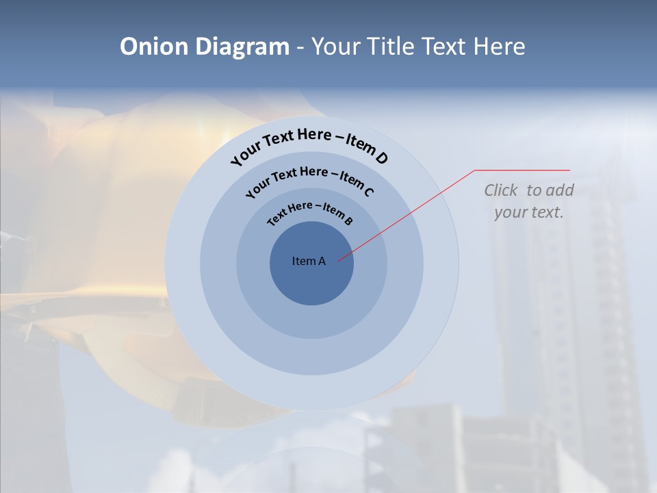 Foreman Protective Hardhat PowerPoint Template