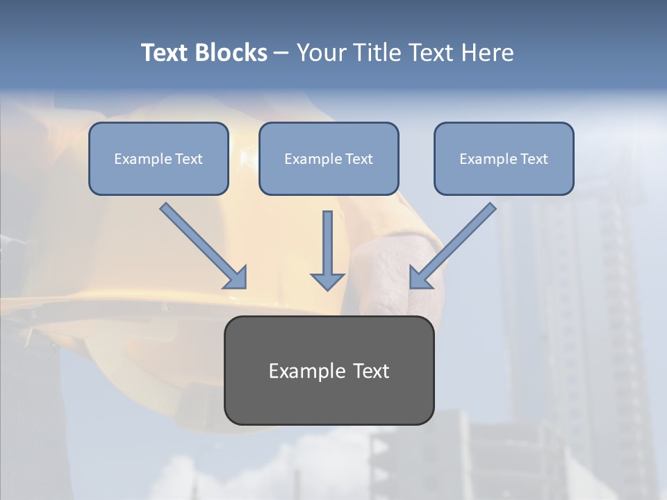 Foreman Protective Hardhat PowerPoint Template